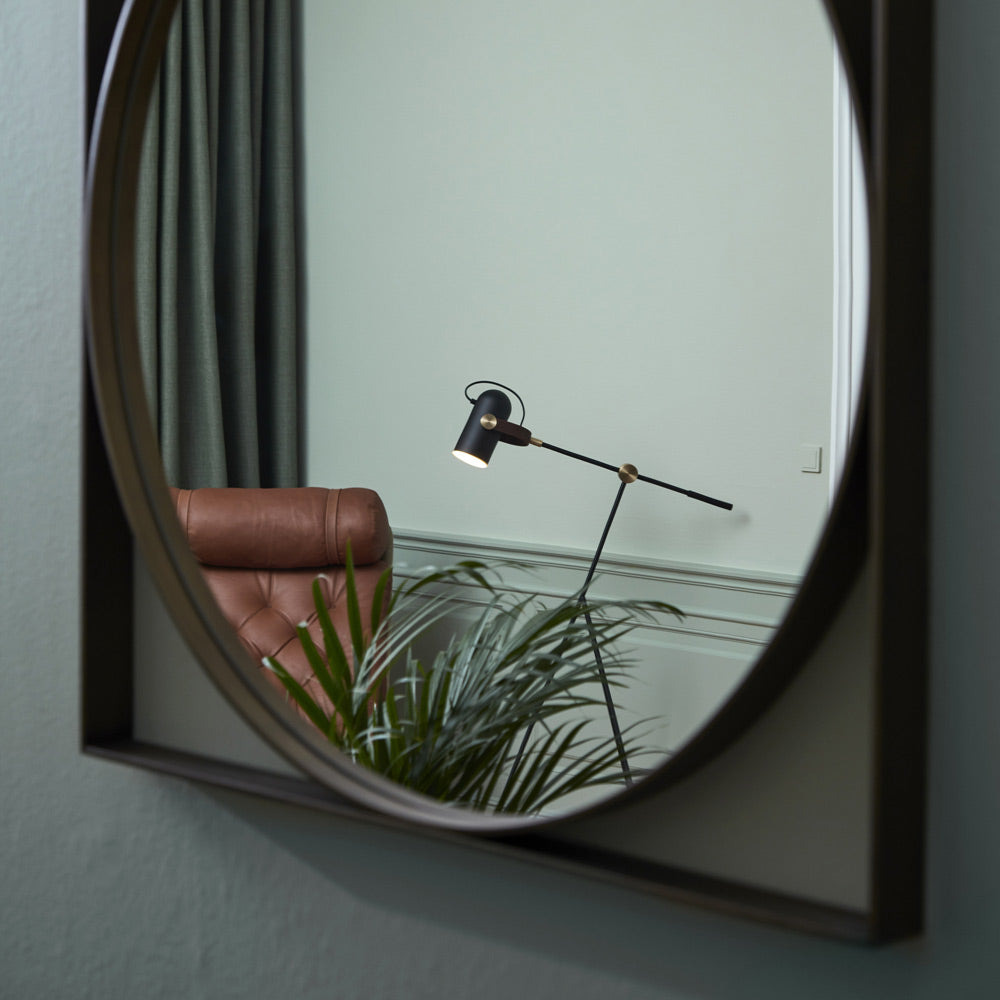 Carronade Floor Lamp in living room.