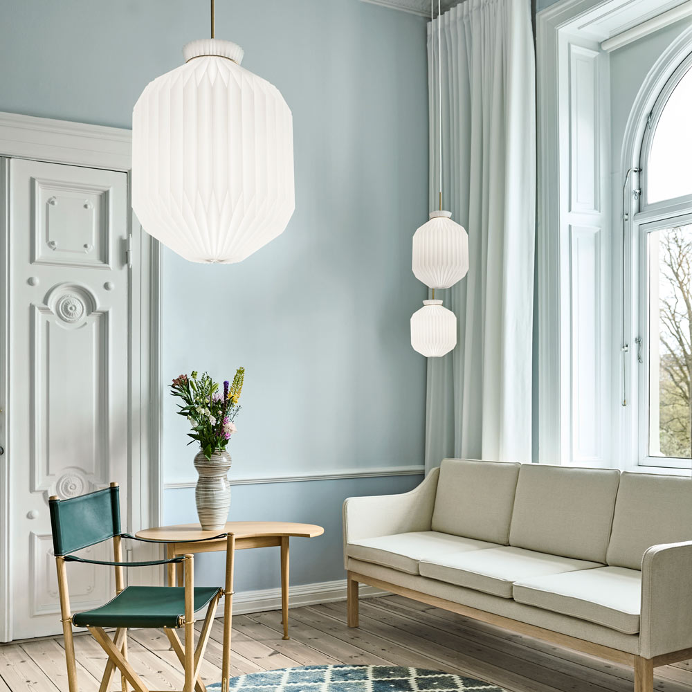 105 Pendant Light in living room.