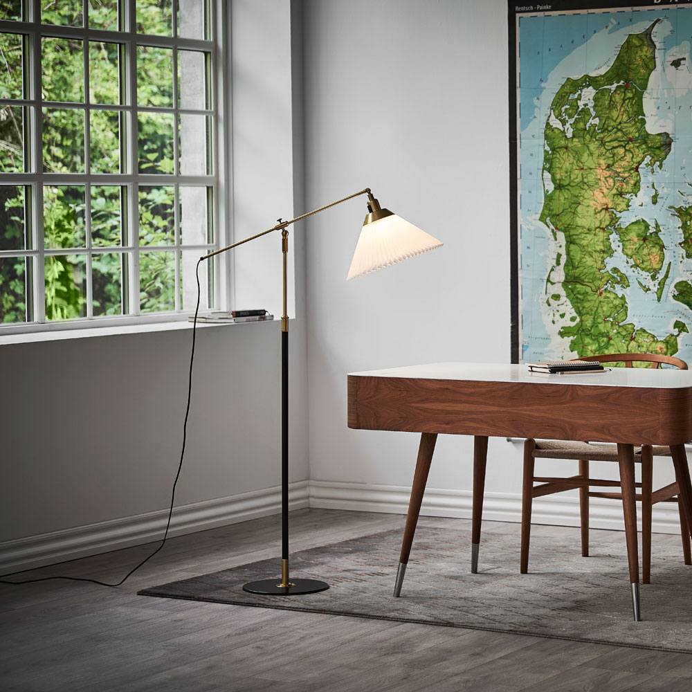 349 Floor Lamp in office.