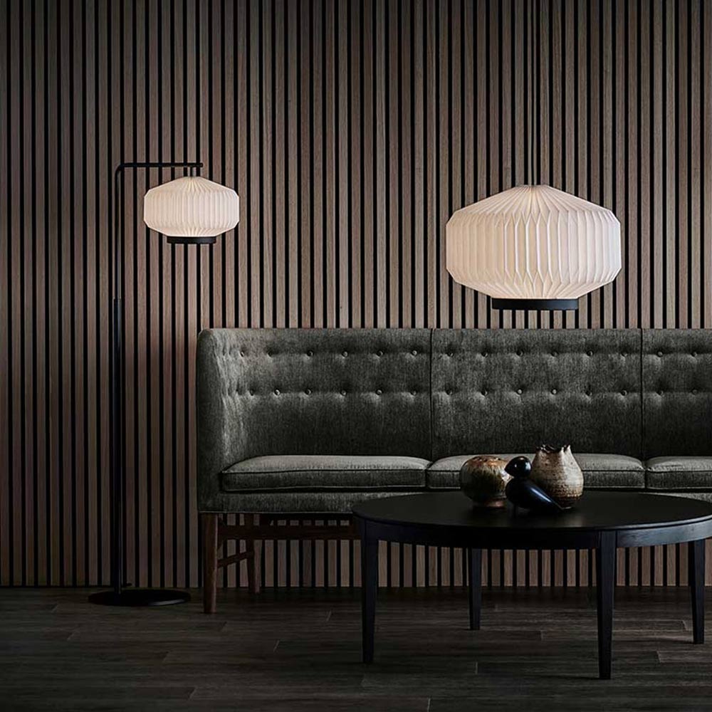 Shibui Floor Lamp in living room.