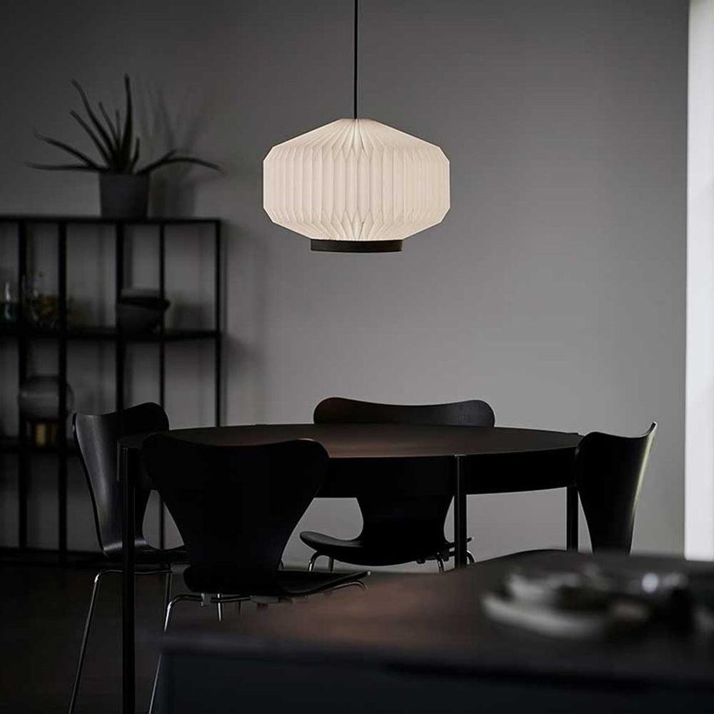 Shibui Pendant Light in living room.