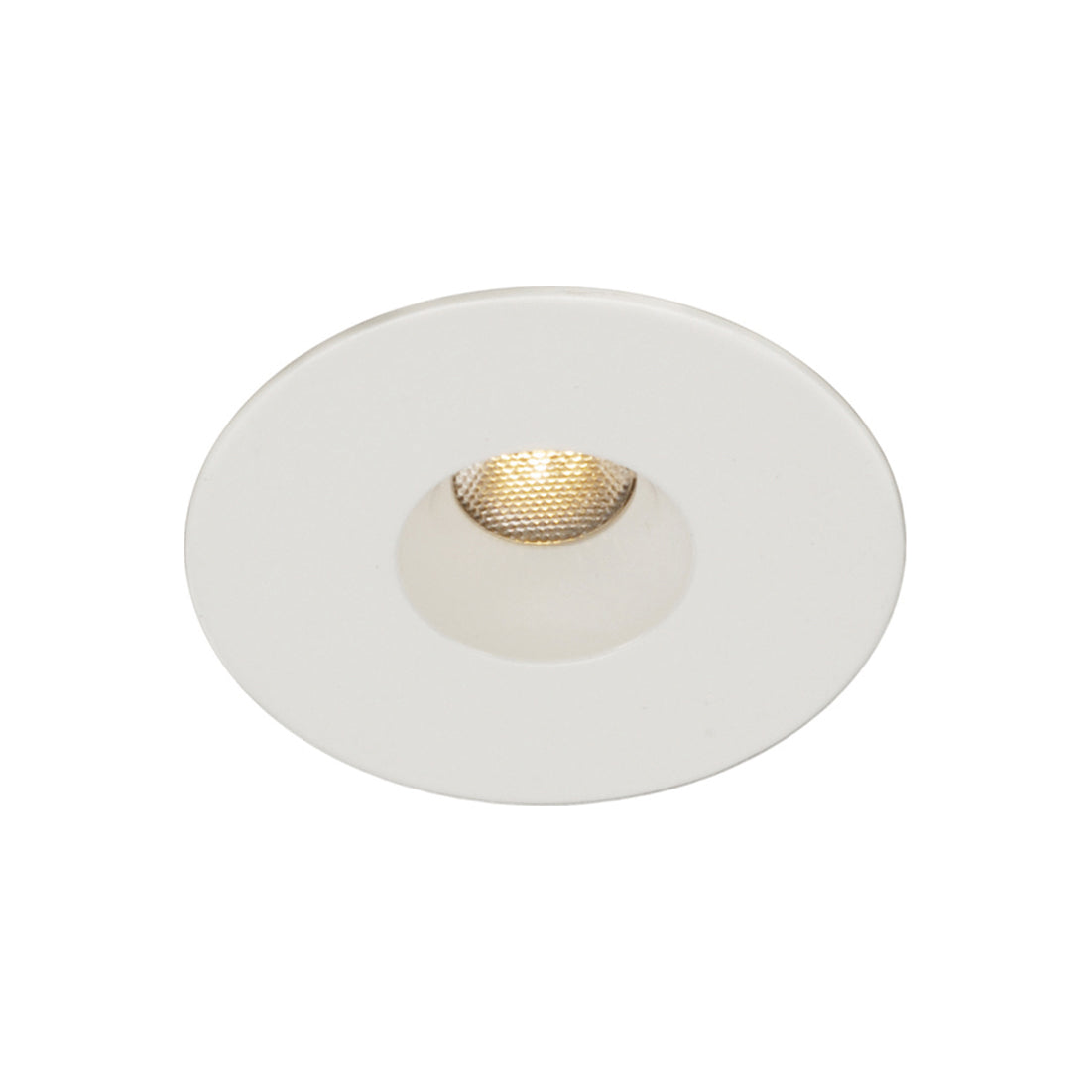 LEDme 1 Inch Round Open Reflector LED Downlight in White.