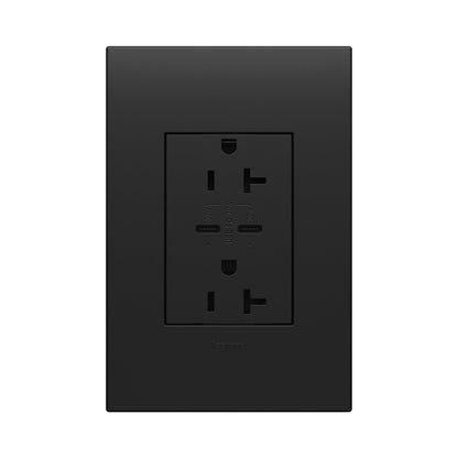 Adorne Tamper-Resistant Ultra-Fast Plus Power Delivery USB Type-C/C Outlet in Detail.