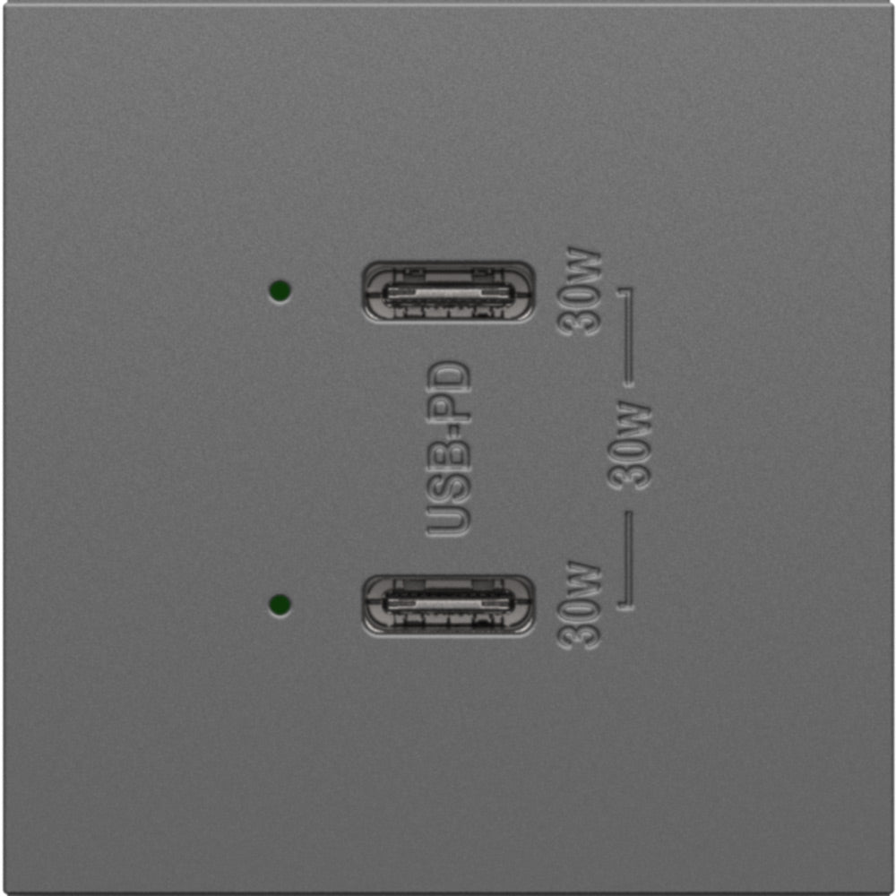 Adorne Ultra-Fast Plus Power Delivery USB Type-C/C Outlet in Detail.