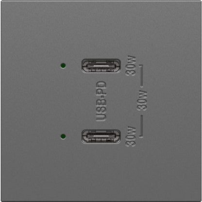 Adorne Ultra-Fast Plus Power Delivery USB Type-C/C Outlet in Detail.