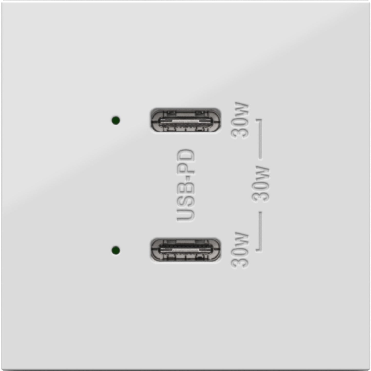Adorne Ultra-Fast Plus Power Delivery USB Type-C/C Outlet in Detail.