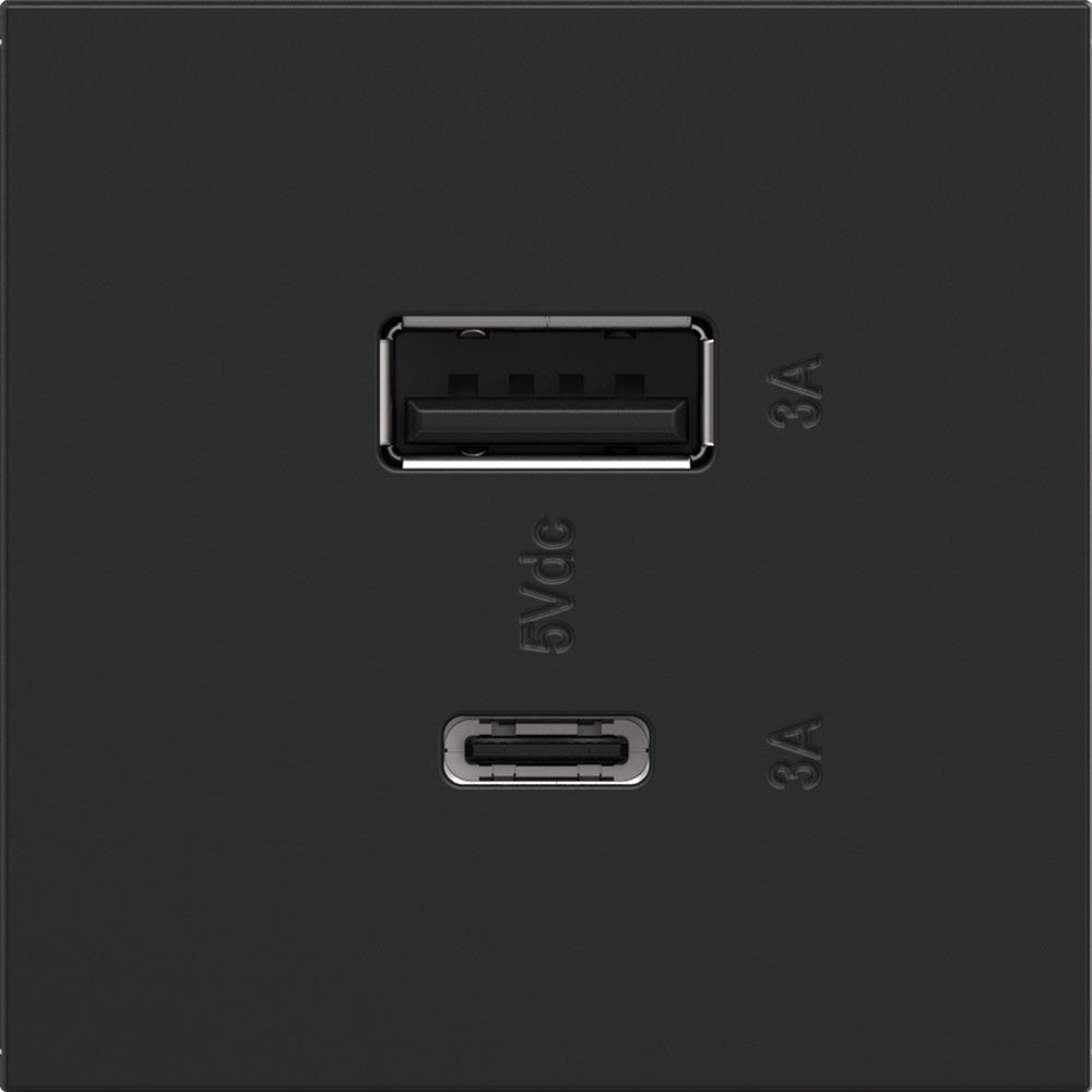 Adorne Ultra-Fast USB Type-A/C Outlet in Detail.
