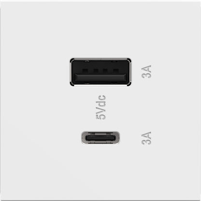 Adorne Ultra-Fast USB Type-A/C Outlet in Detail.