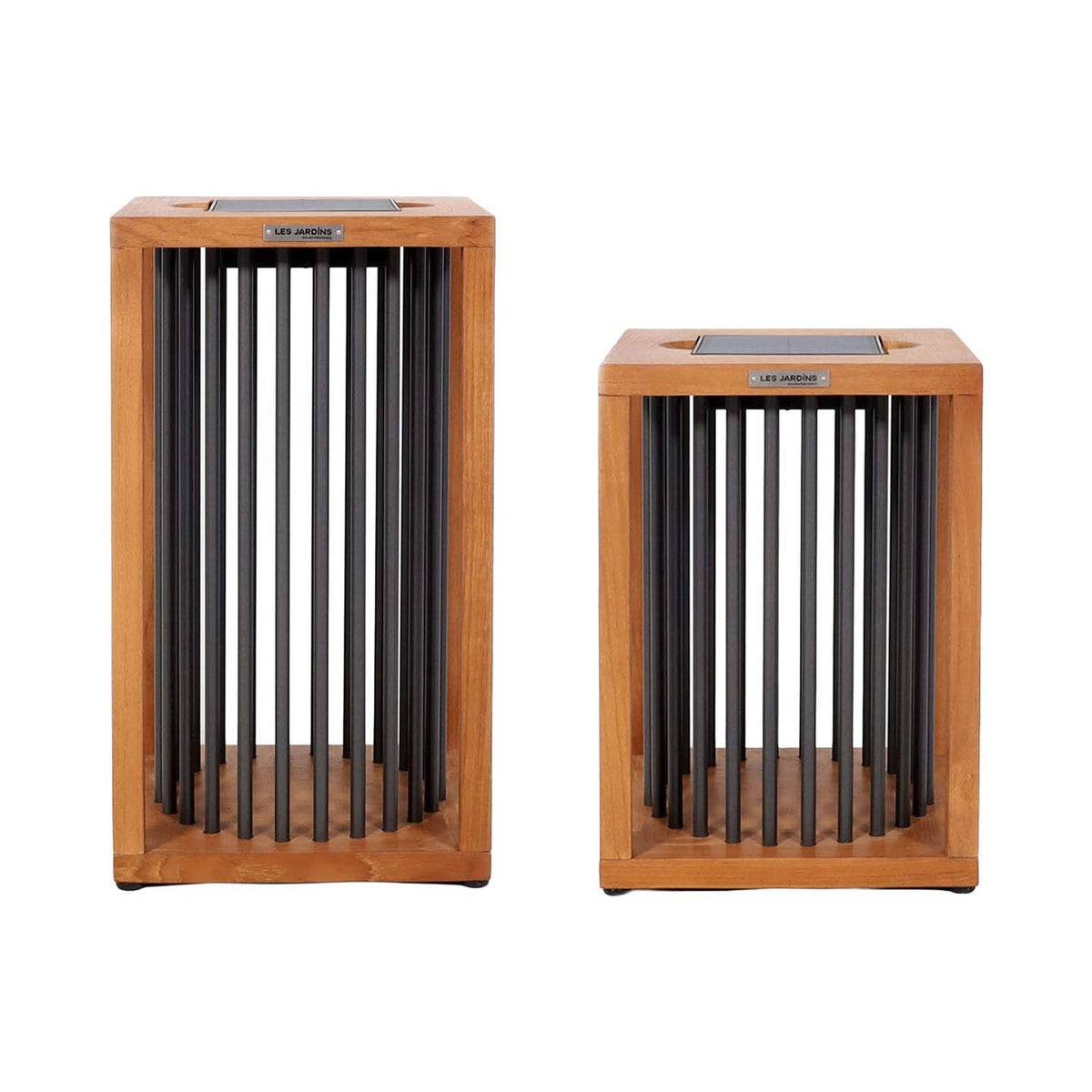 Akin Outdoor Solar LED Lantern in Detail.