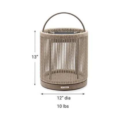 Alto Solar LED Lantern - line drawing.