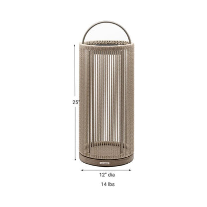 Alto Solar LED Lantern - line drawing.