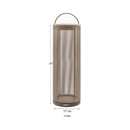 Alto Solar LED Lantern - line drawing.