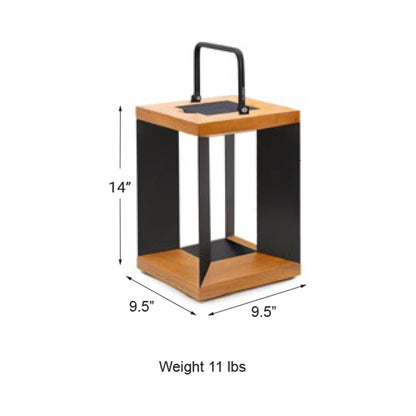 Blade 2.0 Outdoor Solar LED Lantern - line drawing.