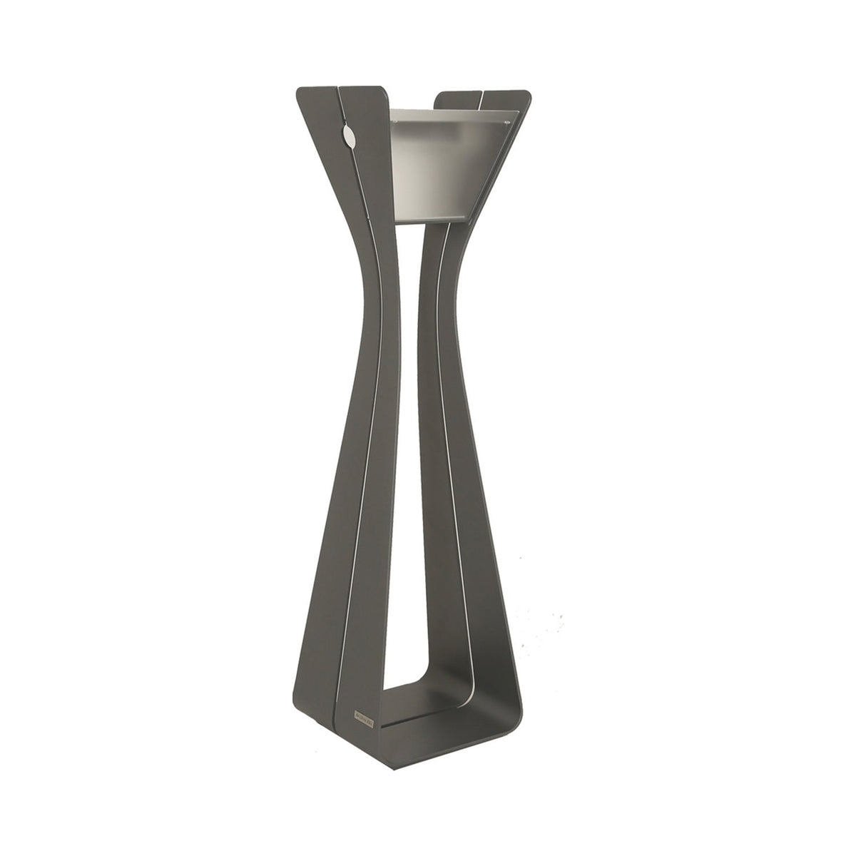 Bloom Solar LED Floor Lamp in Graphite.