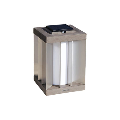 Edge Outdoor Solar LED Lantern.