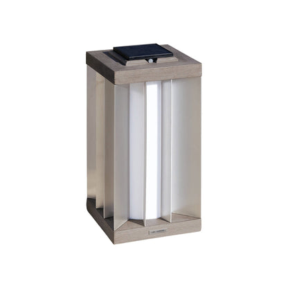 Edge Outdoor Solar LED Lantern (18-Inch).