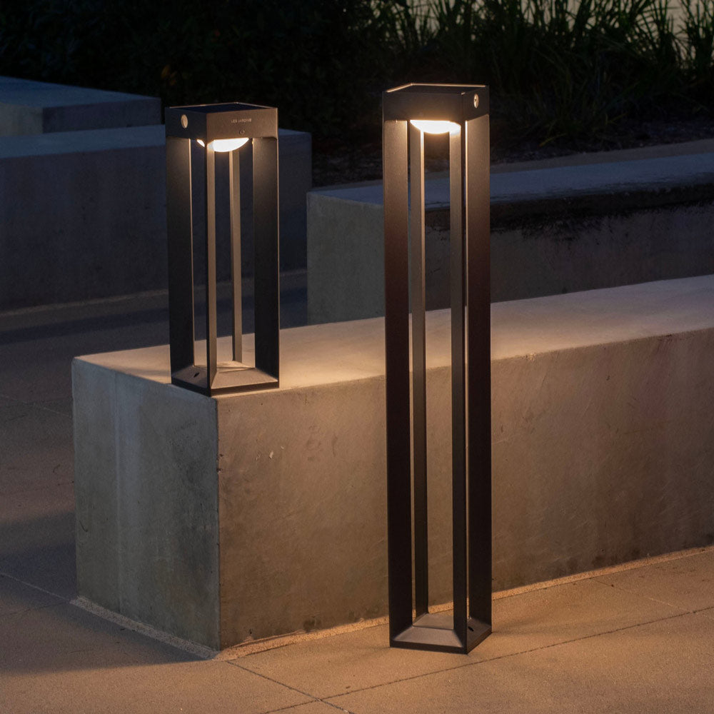 Faro Outdoor Solar LED Pathway Light in Outside Area.