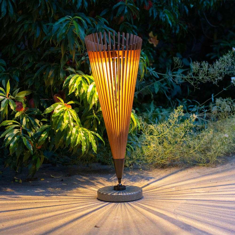 Ikon Outdoor Solar LED Pathway Light in Outside Area.