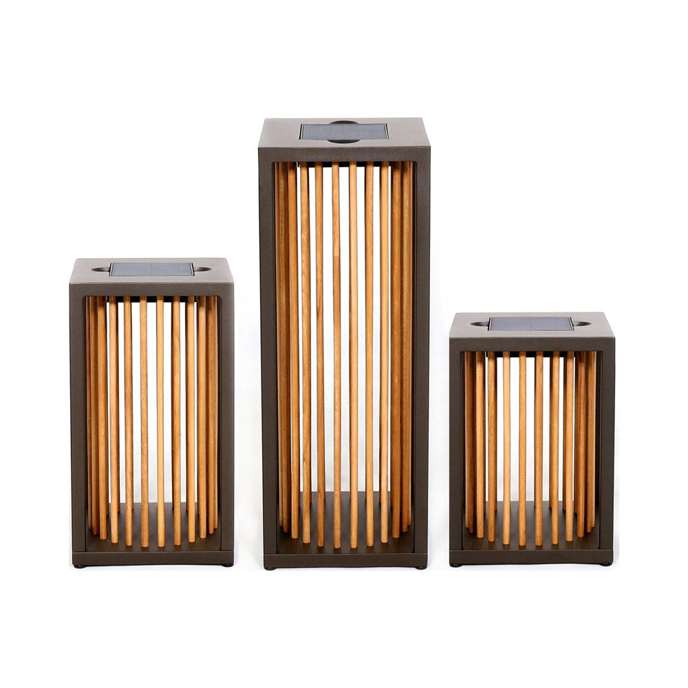 Inka Outdoor Solar LED Lantern in Detail.