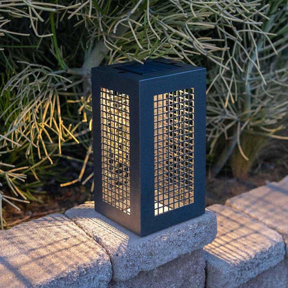 Koob Outdoor Solar LED Lantern in Outside Area.