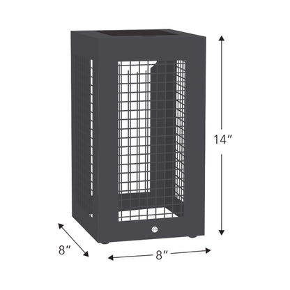 Koob Solar LED Lantern - line drawing.