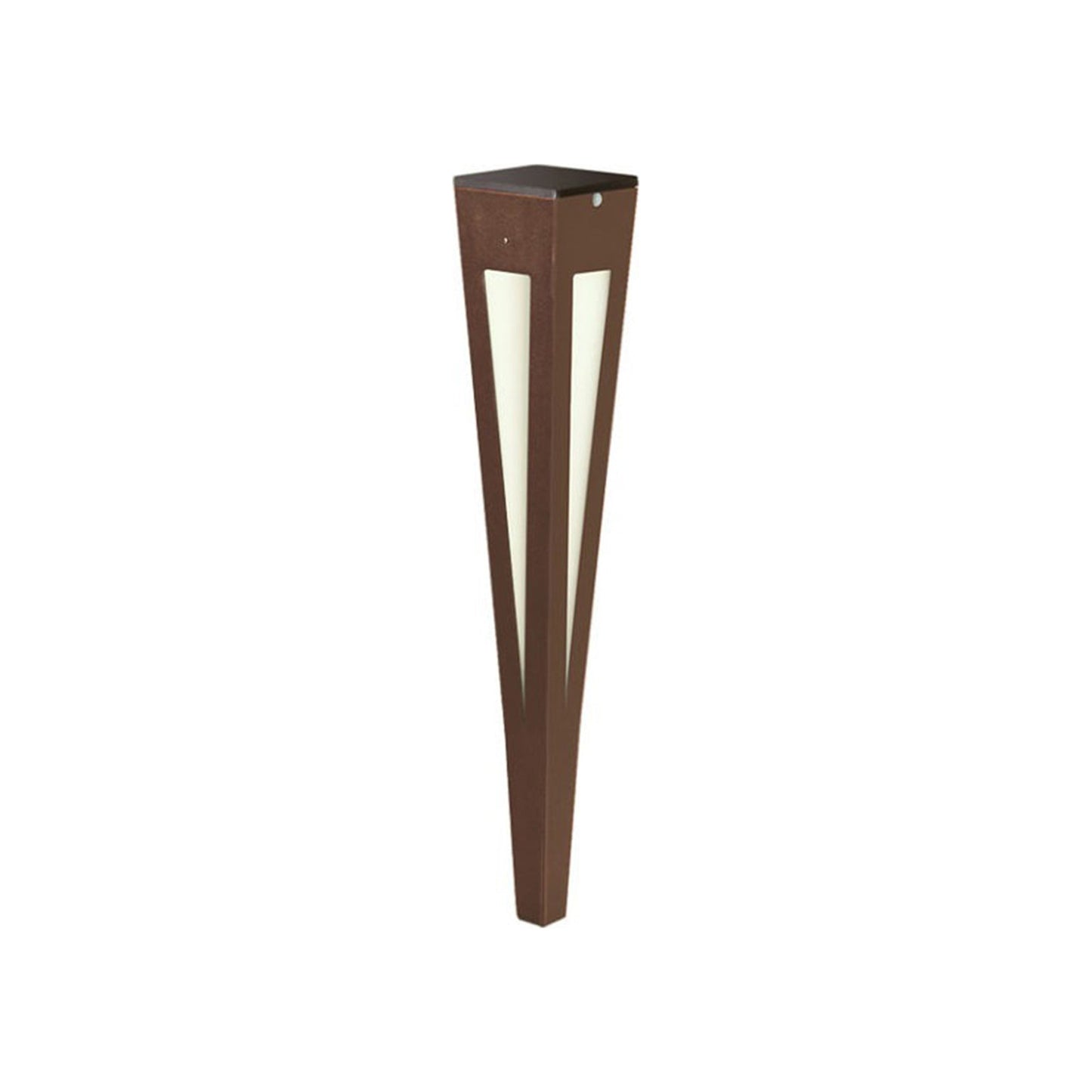 Lanai Outdoor Solar LED Torch Light in Corten (Small).