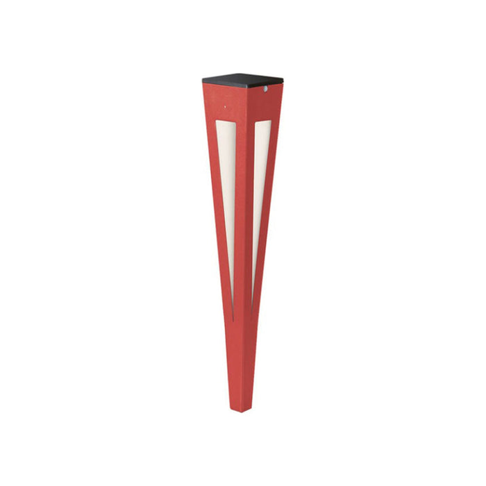 Lanai Outdoor Solar LED Torch Light in Red (Small).