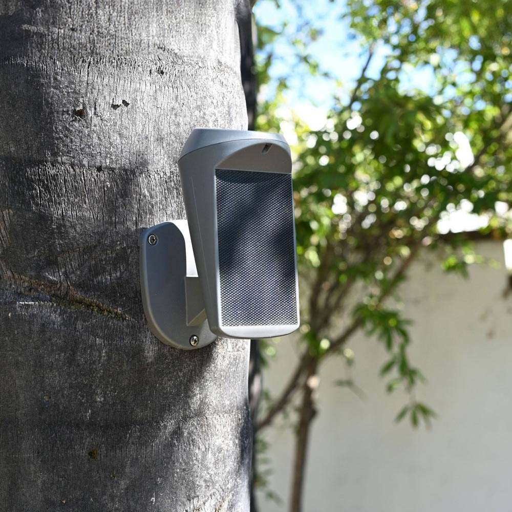 Pier Outdoor Solar LED Spot Light in Outside Area.