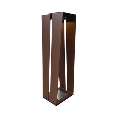 Skaal Outdoor Solar LED Lantern in Corten (Large).