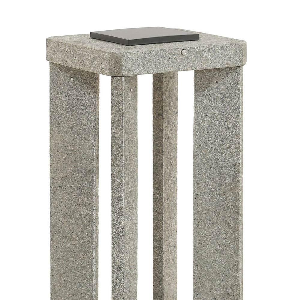 Stonehenge Outdoor Solar LED Pathway Light in Detail.