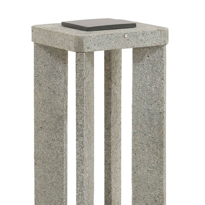 Stonehenge Outdoor Solar LED Pathway Light in Detail.