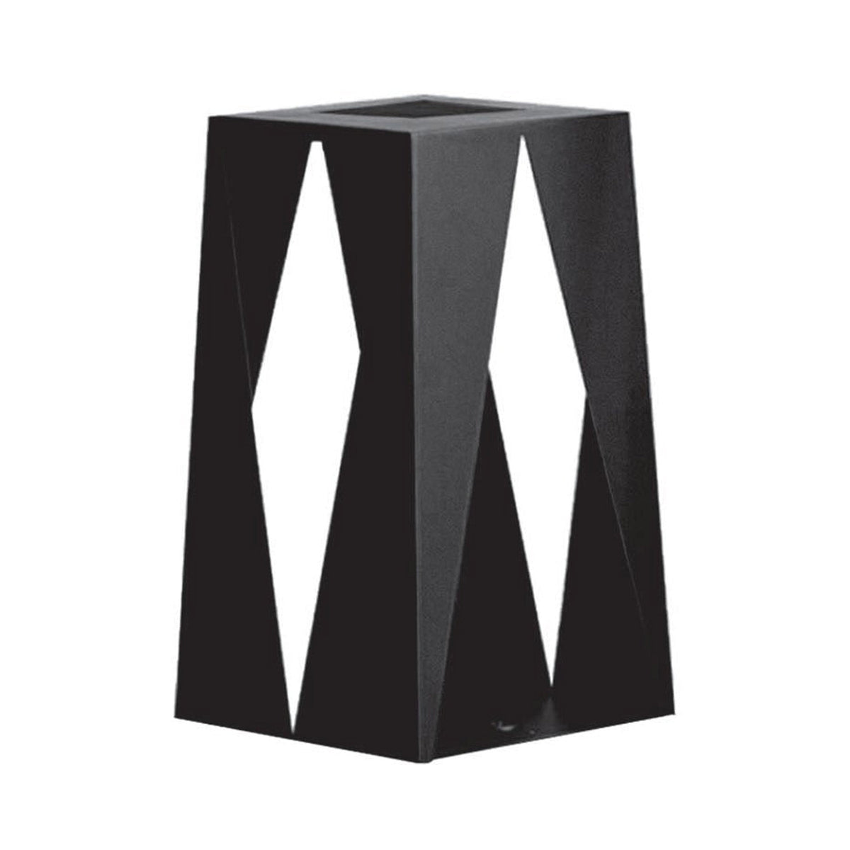 Teatree Outdoor Solar LED Lantern in Graphite (20-Inch).