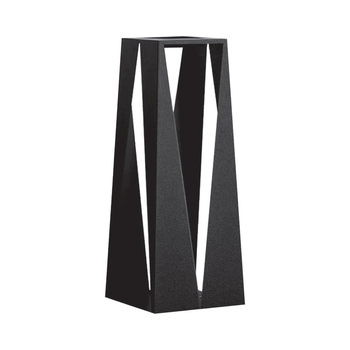 Teatree Outdoor Solar LED Lantern in Graphite (30-Inch).