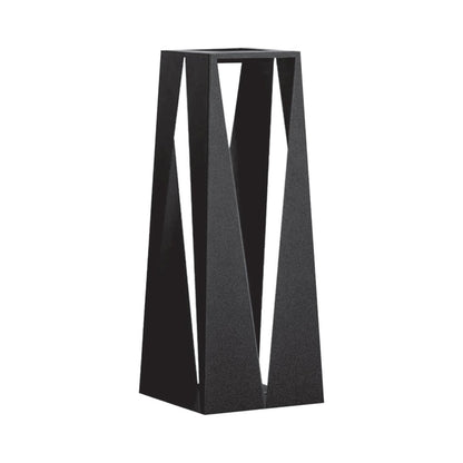 Teatree Outdoor Solar LED Lantern in Graphite (30-Inch).
