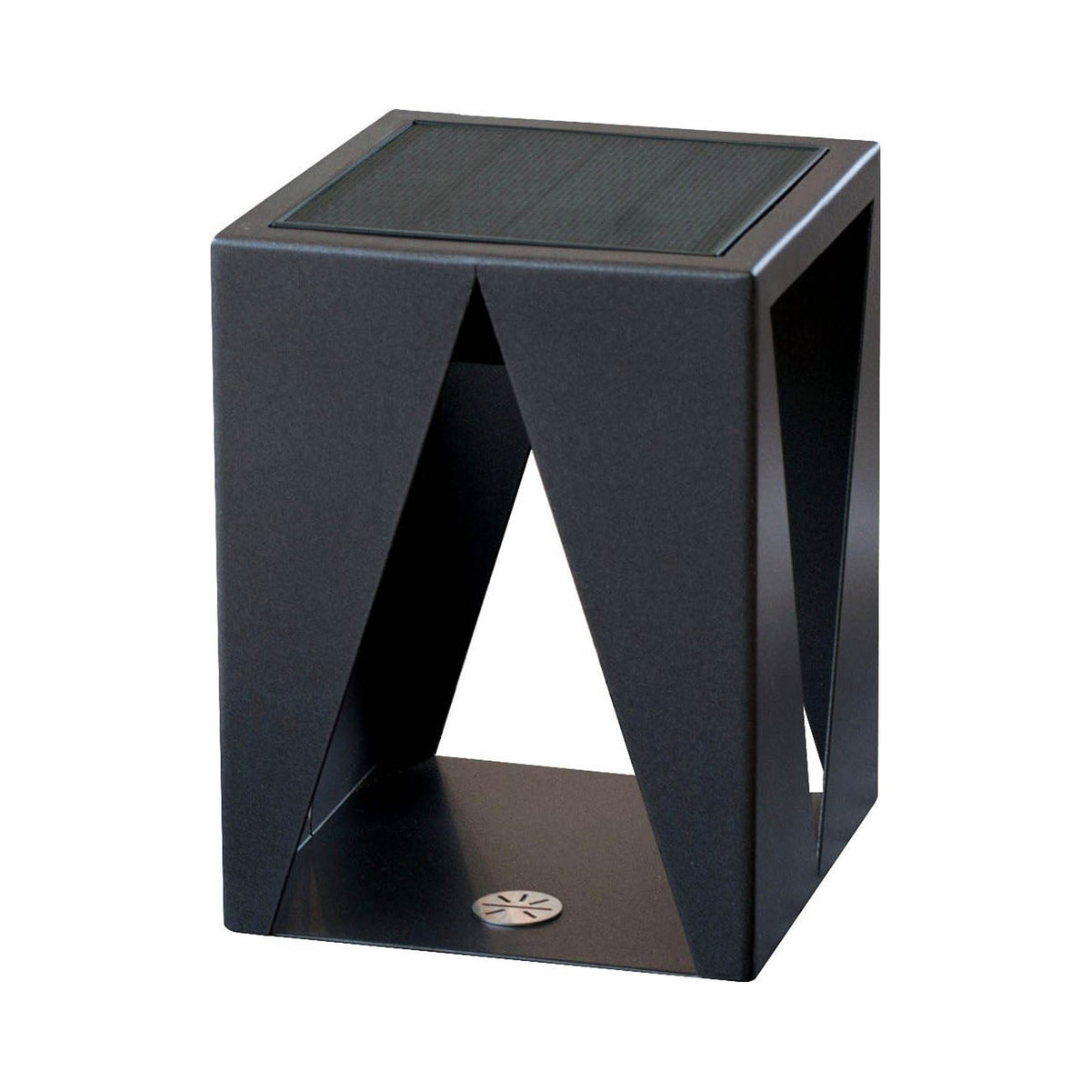 Teatree Outdoor Solar LED Table Lamp in Bronze.