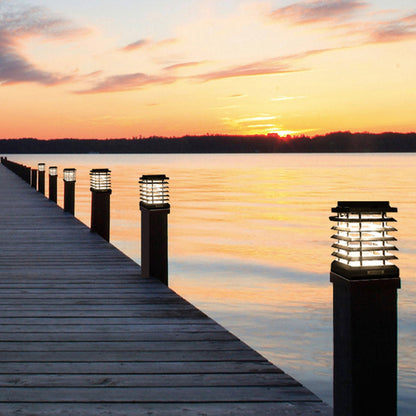 Tekura Outdoor Solar LED Deck Light in Outside Area.