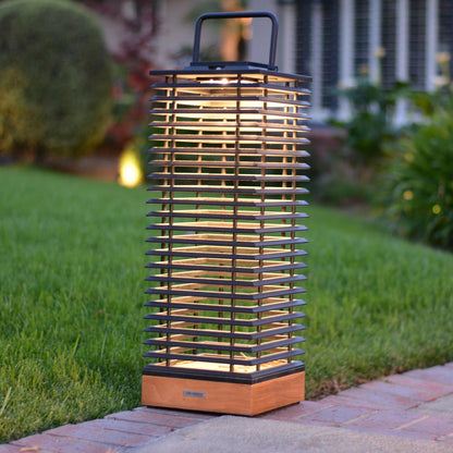 Tekura Outdoor Solar LED Lantern in Outside Area.