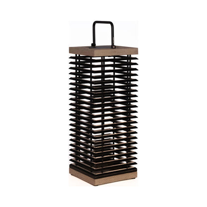 Tekura Solar LED Lantern in Teak.