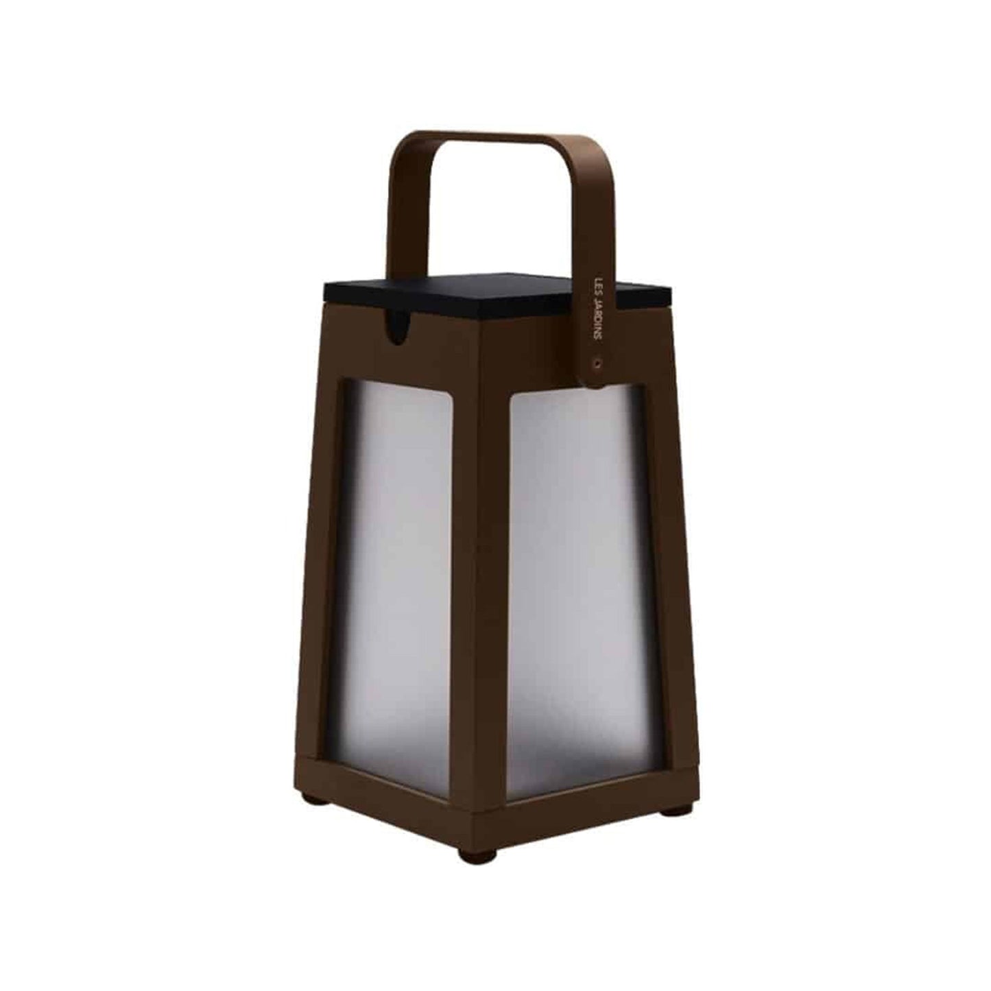 Tinka Outdoor Solar LED Lantern in Corten.