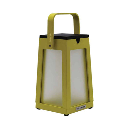 Tinka Outdoor Solar LED Lantern in Lime.