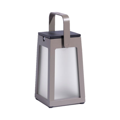 Tinka Outdoor Solar LED Lantern in Muscade.