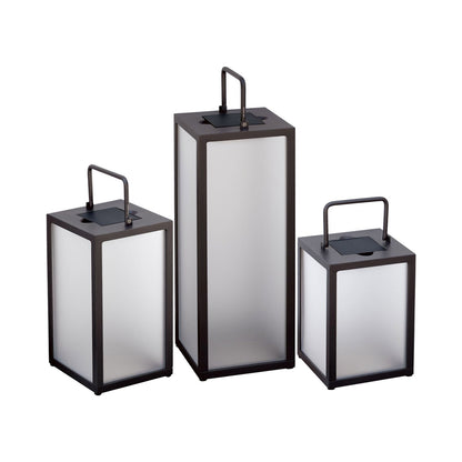 Tradition 2.0 Outdoor Solar LED Lantern in Detail.