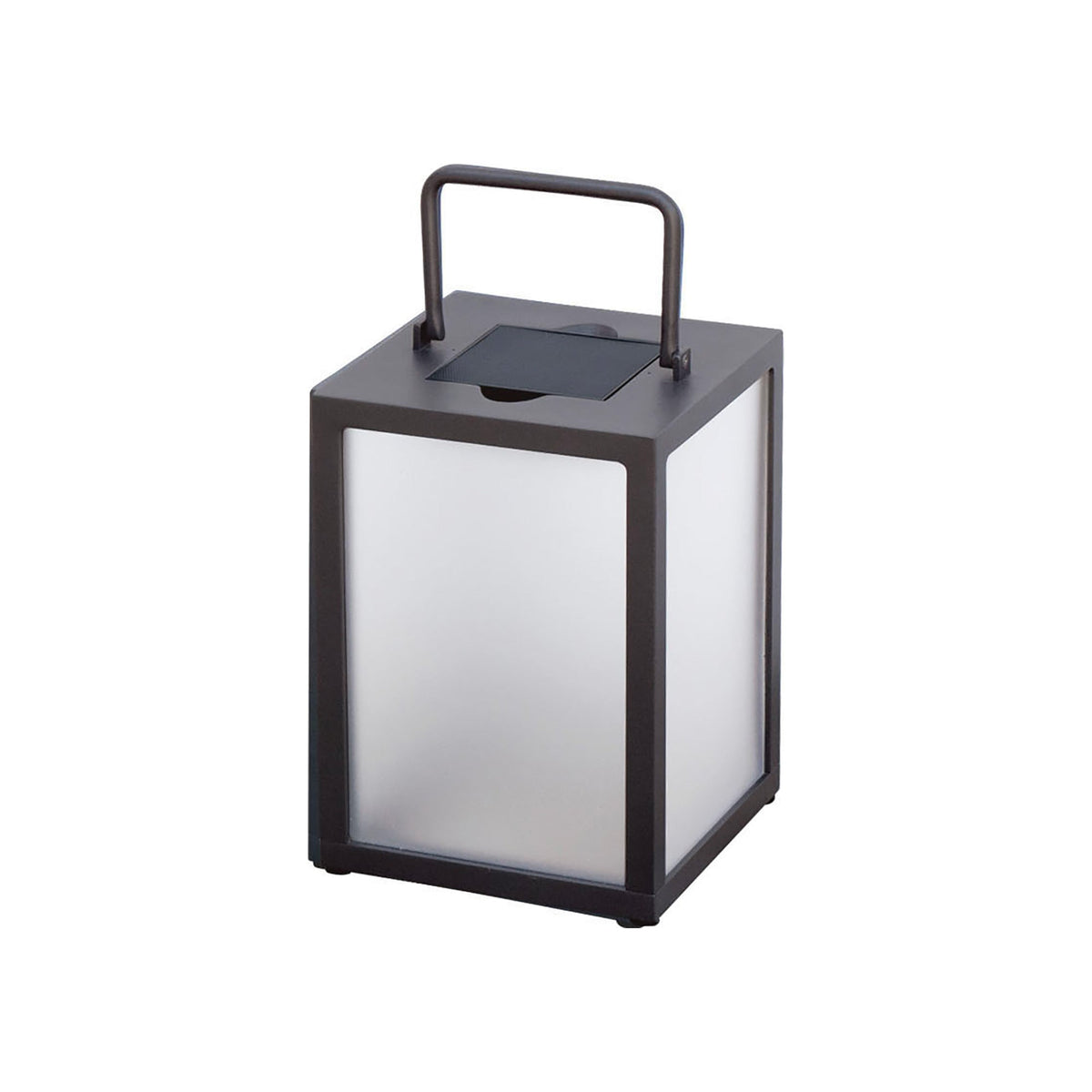 Tradition 2.0 Solar LED Lantern in Bronze Aluminum (14-Inch).