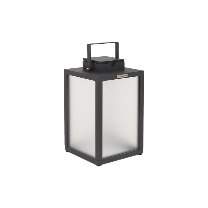Tradition Outdoor Solar LED Lantern in Anthracite (Small).