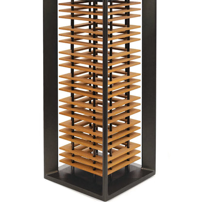 Yoko Outdoor Solar LED Floor Lamp in Detail.