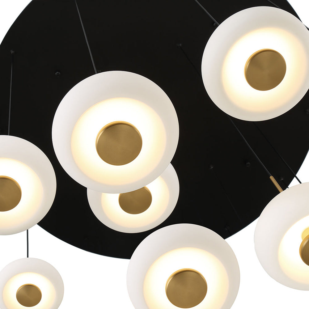 Adelfia Grand LED Chandelier in Detail.