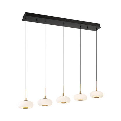 Adelfia Linear LED Chandelier.