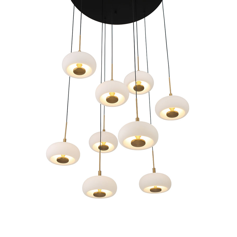 Adelfia Multi Light LED Pendant Light in Detail.