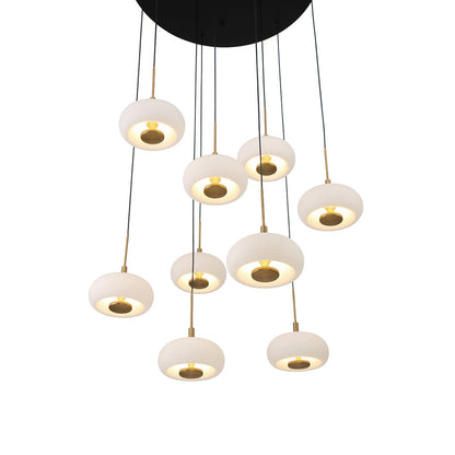 Adelfia Multi Light LED Pendant Light in Detail.