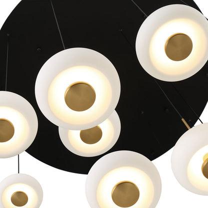 Adelfia Multi Light LED Pendant Light in Detail.